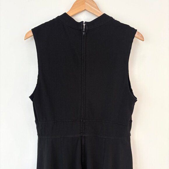 Tripp NYC Goth Black Asymmetrical Hem Dress Sz XL Eyelet Waist Sleeveless Witchy - Picture 5 of 10